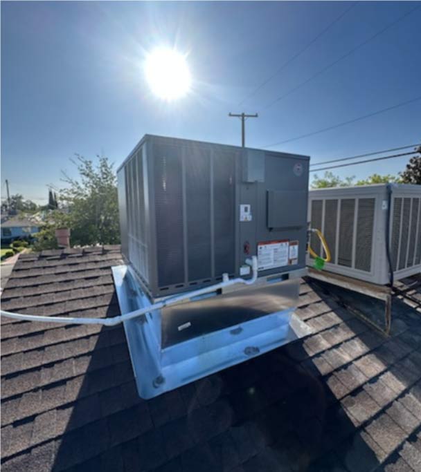 air conditioning on rooftop