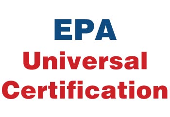 epa universal certification